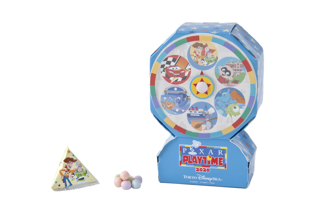 ソフトキャンディー 900円｜内容量：76.5g（8.5g×9袋）｜販売店舗「ヴァレンティーナズ･スウィート」｜東京ディズニーシー「ピクサー・プレイタイム」スペシャルグッズ