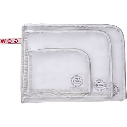 ゴーウェル　衣類がそのまま洗える収納ポーチ　3点セット　1,540円