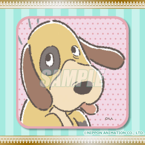 【世界名作劇場 どうぶつオンラインくじ】C賞：ハンドタオル（全6種）