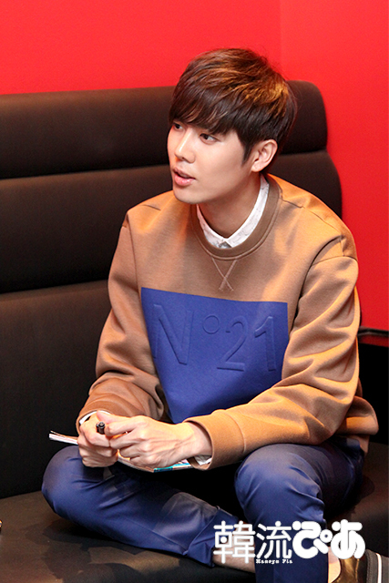 SS501キム・キュジョン＠『韓流ぴあ』取材