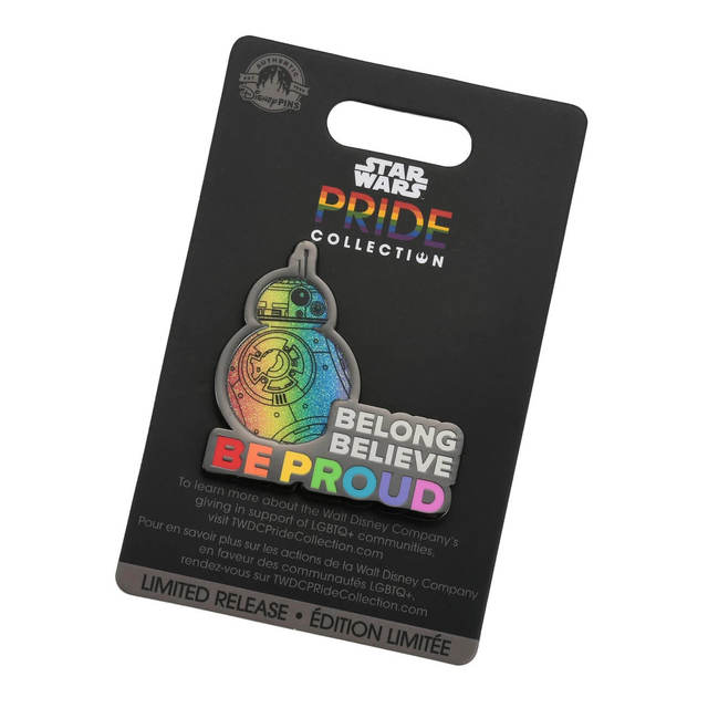 スター・ウォーズ BB-8 ピンバッジ Disney Pride Collection|1,760円 (税込)