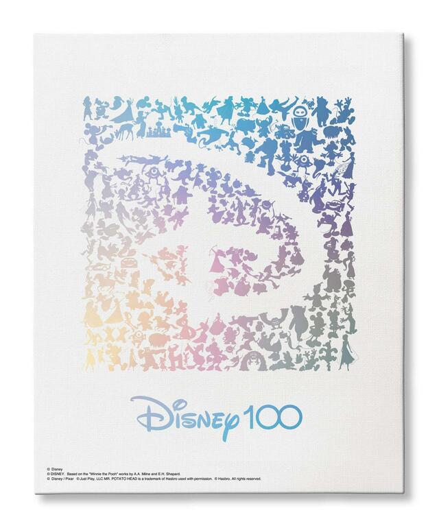 C賞 キャンバスアート｜Happyくじ「Disney100」
