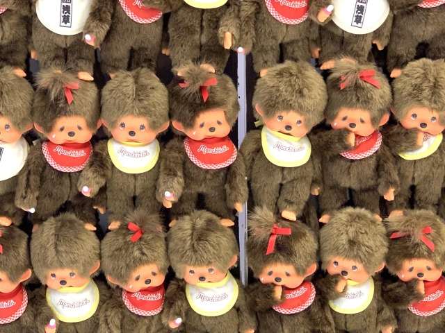 500体のモンチッチは圧巻！