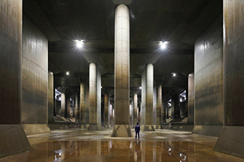 【『じゃらん』地底で出合える異世界絶景ランキング】1位:首都圏外郭放水路【埼玉県】