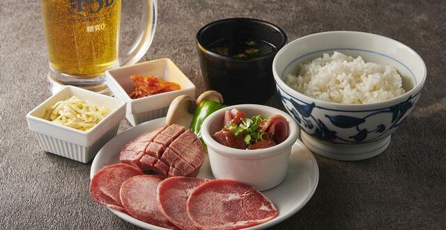 「タンざんまい」＜1,600円（税込1,760円）＞【焼肉の和民｜ちょい飲み焼肉ランチ】