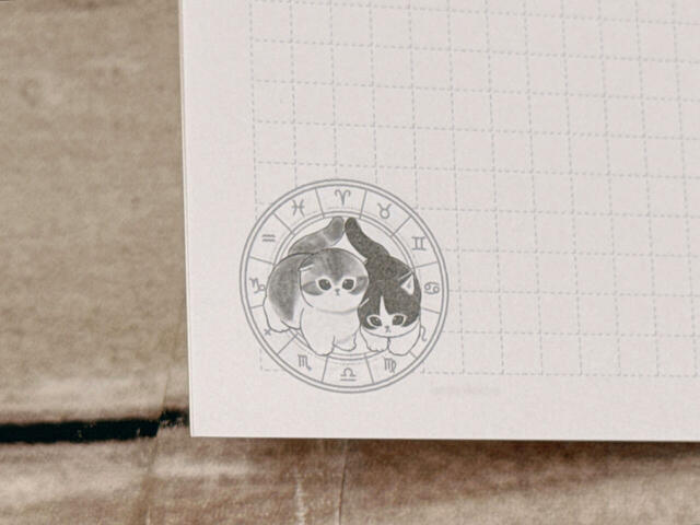 ページの下部にはそれぞれかわいいにゃんこのイラスト入り