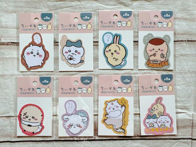 ちいかわダイカットシール4/各税込110円