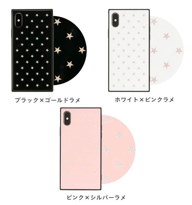 EYLE スクエア型iPhoneケース TILE（スター）