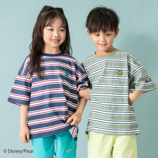 モンスターズ・インク マルチボーダービッグ 半T 2,420円｜and D. petit main