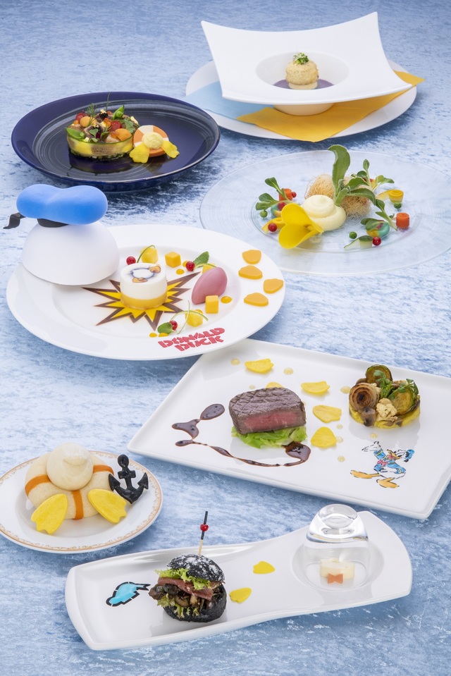 東京ディズニーランドホテル「セレブレーションダイニング＆グリーティングプラン」ドナルドダック・コース（土日祝日）