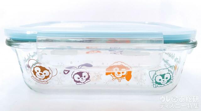「ダッフィー＆フレンズのホワイト・ウィンタータイム・ワンダーズ」耐熱容器