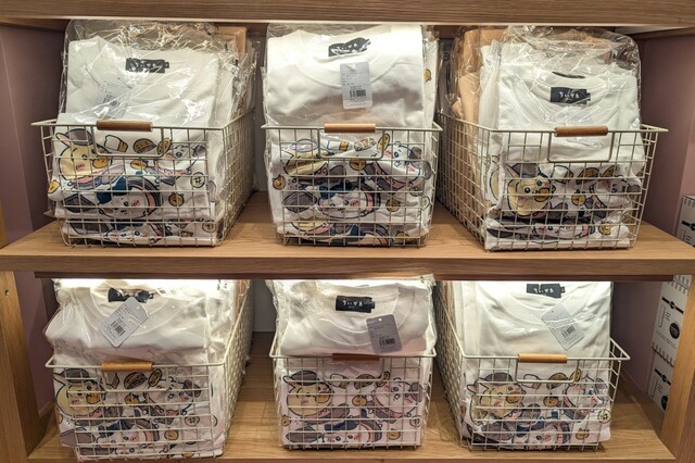 【ちいかわベーカリー】Tシャツは3サイズ展開