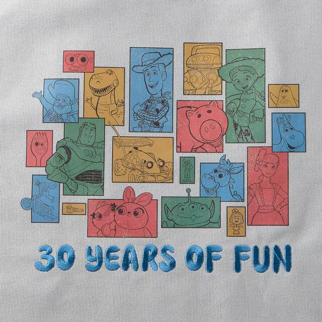 【映画公開30周年】 内生地プリントのキャンバストートバッグ「トイ・ストーリー」|¥5,390 (税込)