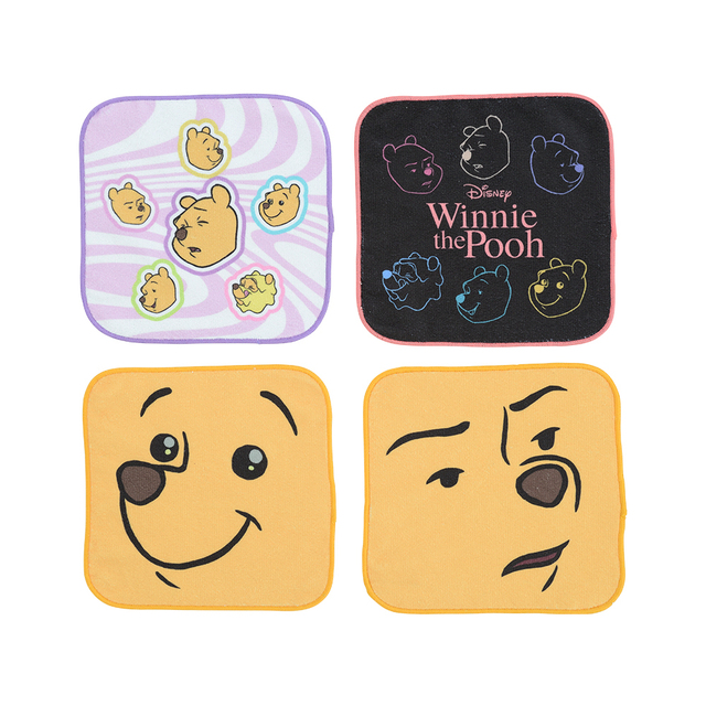 くまのプーさん　ハンドタオル　FUNNY STYLE POOH