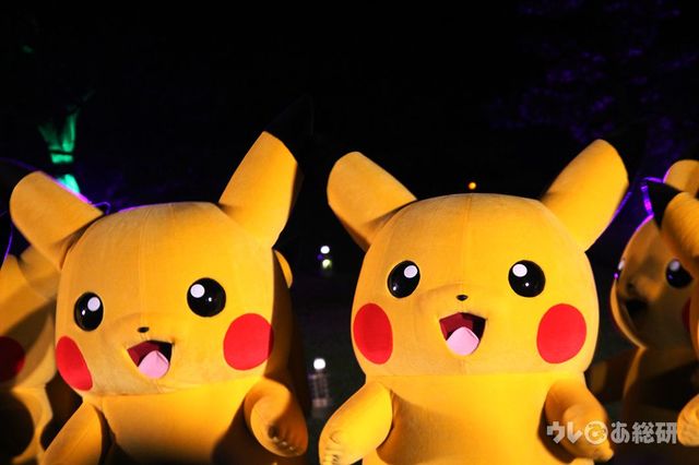 みなとみらいの森×ピカチュウ