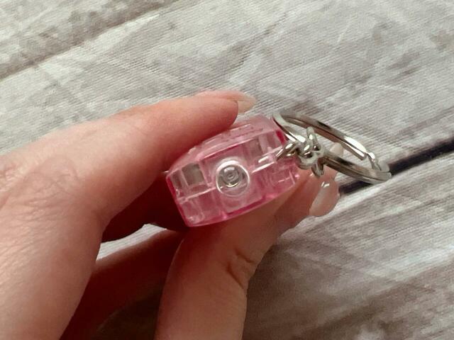 先端にLEDライト付き