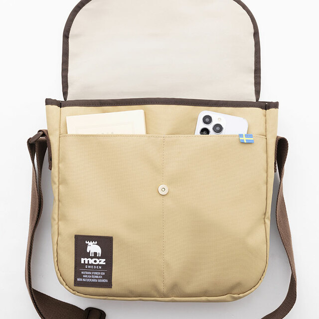 荷物が迷子にならない２つの内ポケット