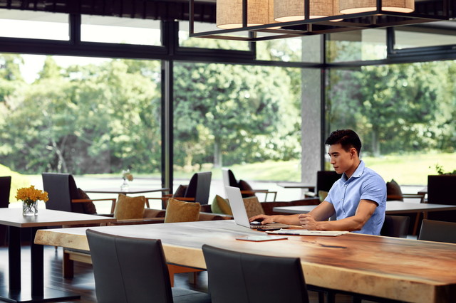 「伊豆マリオットホテル修善寺」ロビー