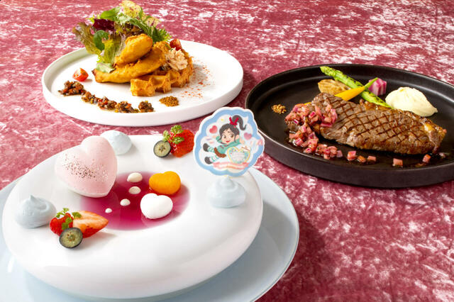 エンパイア・グリル ディズニー・パルパルーザ“ヴァネロペのスウィーツ・ポップ・ワールド”エンパイア・グリル・ディナー 前期