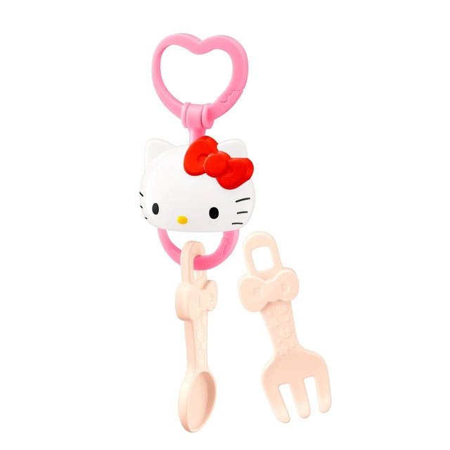 【マクドナルド ハッピーセット「ハローキティ」】第2弾 2025年7月18日(金)~7月24日(木)「風鈴型ハローキティスプーン&フォーク」