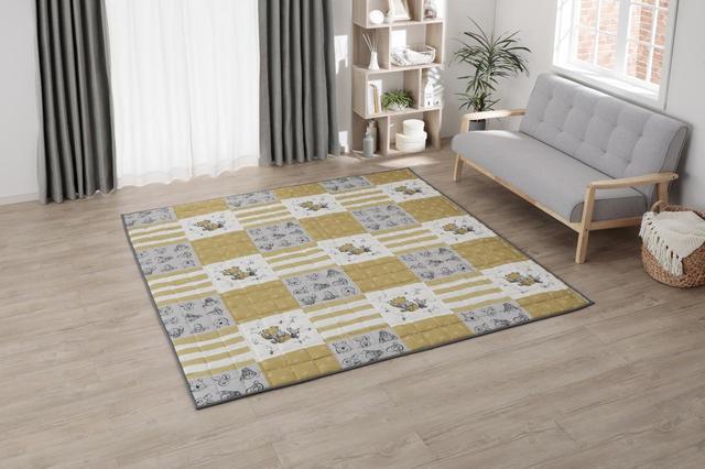 【2021春夏】＆Pet キルトラグ ＜くまのプーさん＞