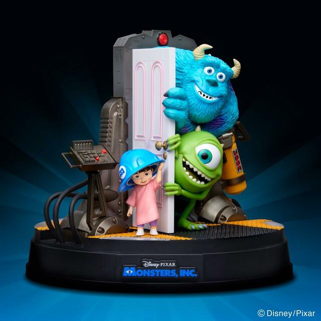 PIXARくじLast賞：『モンスターズ・インク』ポスターフィギュア