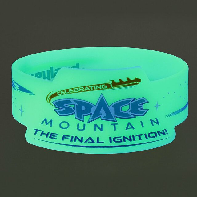 リストバンド 800円｜スペシャルイベント「セレブレーティング・スペース・マウンテン：ザ・ファイナルイグニッション！」｜販売店舗：東京ディズニーランド「プラネットM」