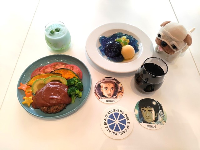 【ネスカフェ 原宿】宇宙をイメージしたスイーツや漫画「宇宙兄弟」とコラボした限定フードなど