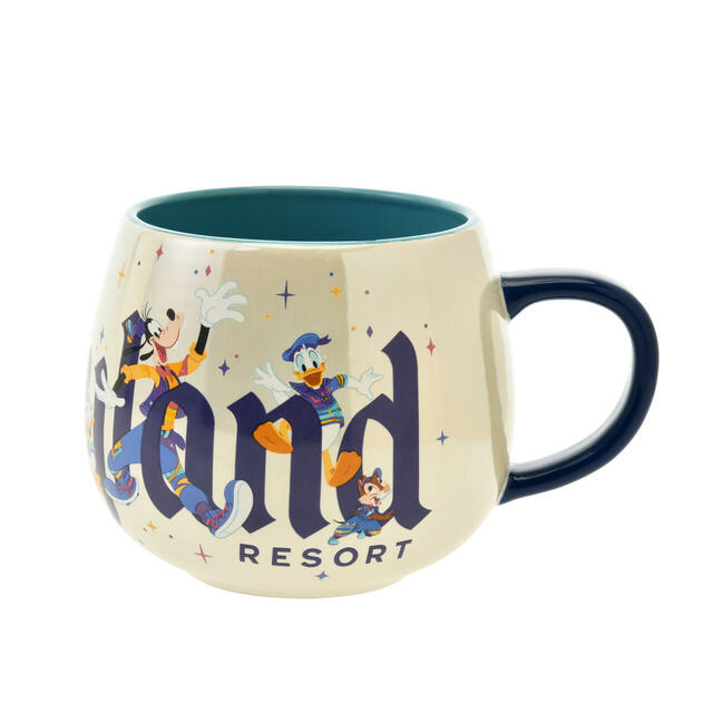 ミッキー＆フレンズ マグカップ DISNEYLAND RESORT 70TH CELEBRATION 2,500円