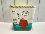 【カルディ×PEANUTS/スヌーピー バンブーコンテナ】オラフが落ちてしまい、スヌーピーは大慌て!