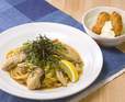 牡蠣ときのこの和風スパゲティ＋おつまみカキフライセット