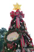 ダッフィーたちのクリスマスツリー