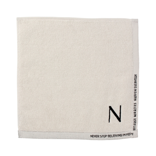 フィーロ イニシャル ハンカチタオル