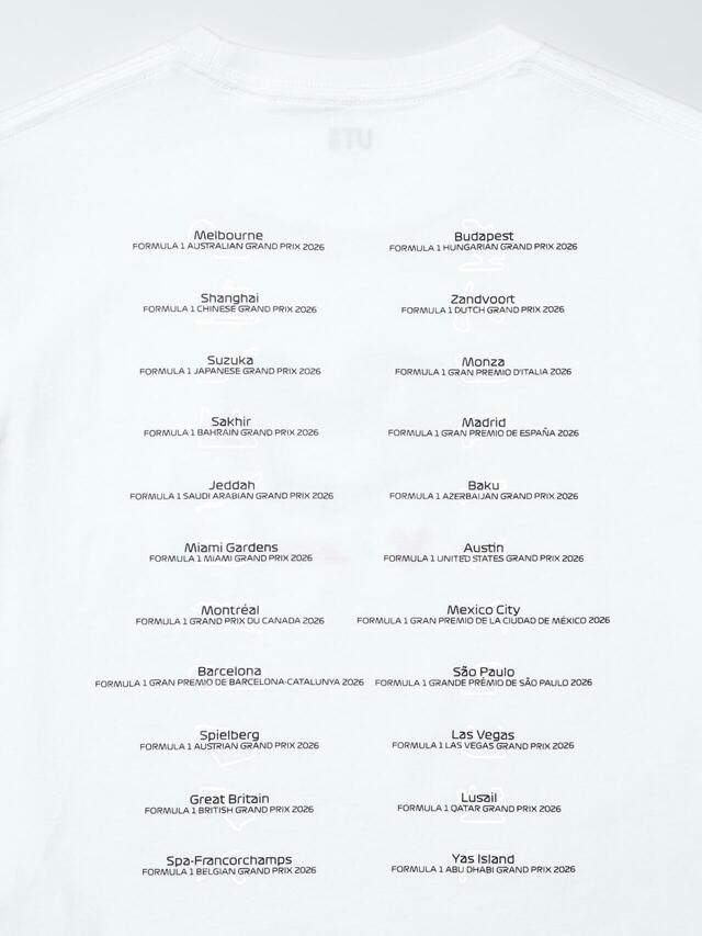 ユニクロ ディズニー×F1 UTグラフィックTシャツ 990円