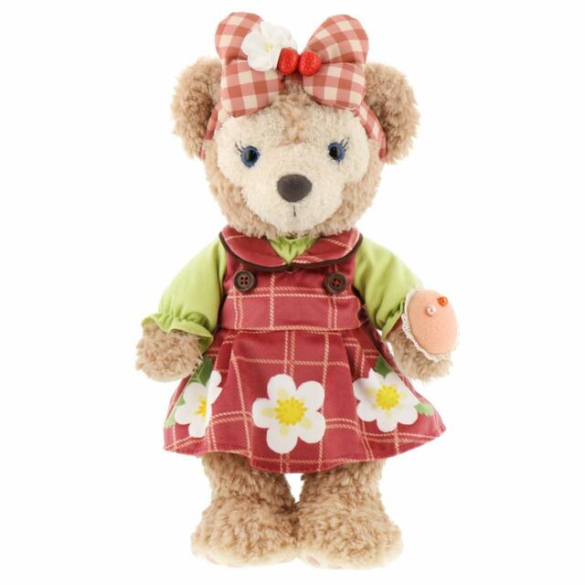 ぬいぐるみコスチューム 5,400円｜東京ディズニーリゾート「ダッフィー＆フレンズのハートフェルト・ストロベリーギフト」スペシャルグッズ｜販売店舗：東京ディズニーシー「マクダックス・デパートメントストア」｜発売日：2024年1月15日（月）