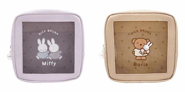 ボックスポーチ (左から)PU 2人/BR ボリス  　各2,310円(税込)