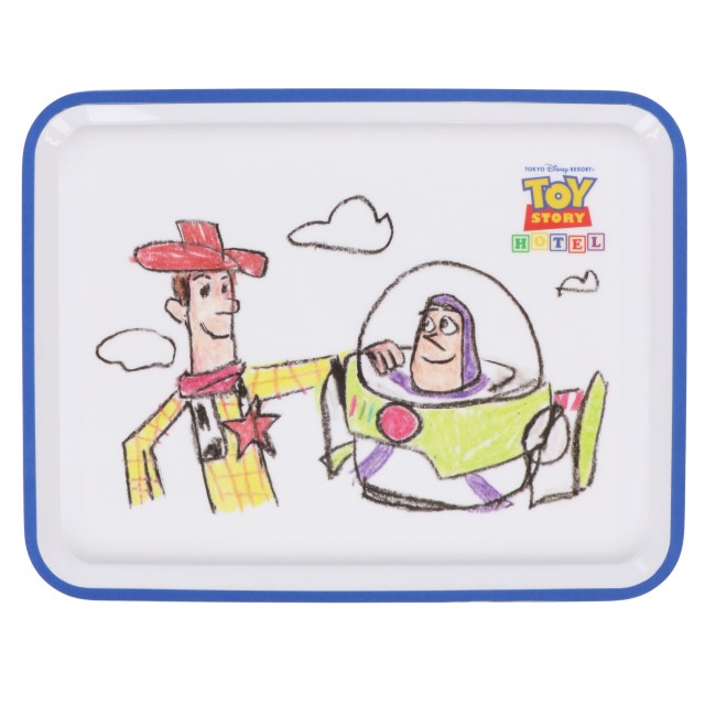 トレー 1,700円|サイズ:縦約27×横約35cm|販売店舗:東京ディズニーリゾート・トイ・ストーリーホテル内ディズニーショップ「ギフト・プラネット」