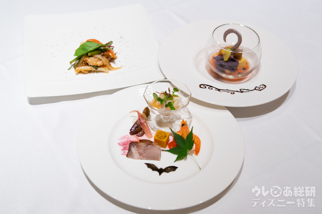 “ディズニー・ハロウィーン”ランチコース 4,200円｜東京ディズニーシー・ホテルミラコスタ「シルクロードガーデン」｜東京ディズニーリゾート「ディズニー・ハロウィーン」