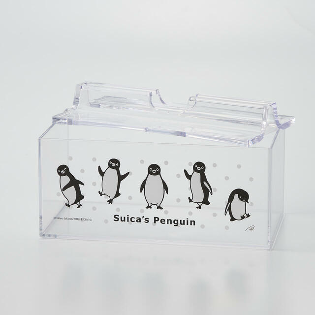 ベルメゾン ペーパータオルケース「Suicaのペンギン」