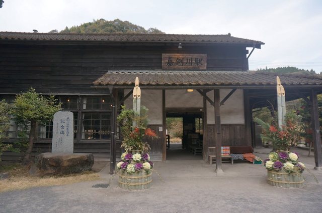 鹿児島最古の木造駅舎「嘉例川駅」