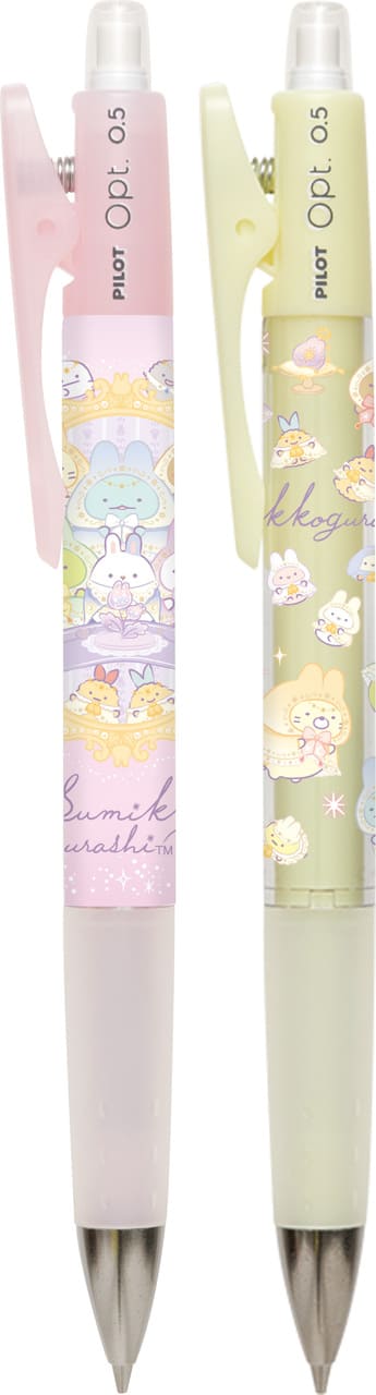 【すみっコぐらし】「オプトシャーペン」各418円