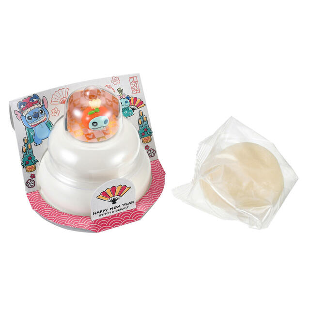 スティッチ＆スクランプ 鏡餅 NEW YEAR STITCH 2026 950円