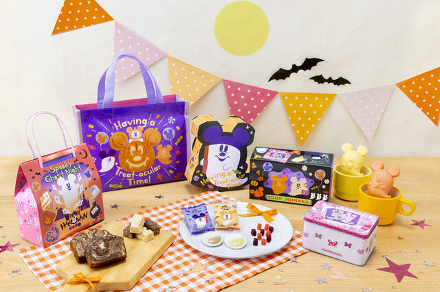 東京ディズニーリゾート「ディズニー・ハロウィーン」スペシャルグッズ｜販売店舗：東京ディズニーランド「ワールドバザール・コンフェクショナリー」、東京ディズニーシー「ヴァレンティーナズ・スウィート」｜発売日：2025年9月16日（火）