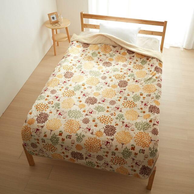 マイクロファイバーのつつ毛布(選べるキャラクター)｜￥3,990～6,990 （税込）