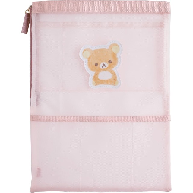 【リラックマ・オフィス雑貨シリーズ】「バッグインバッグ」こあくまピンク　2,640円