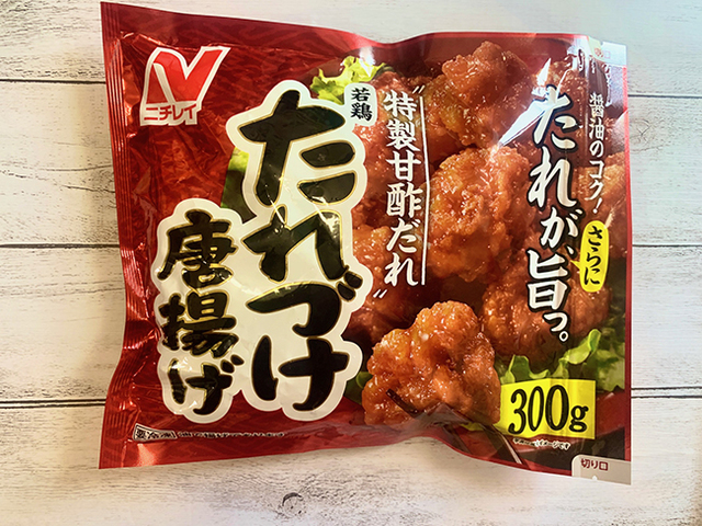 ニチレイフーズ「若鶏たれづけ唐揚げ」300g