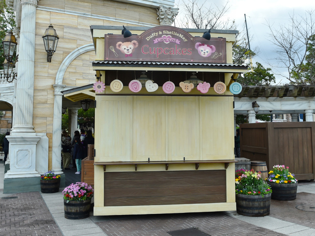 WFPに出店中。ダッフィーのスーベニア付きデザートが購入できます（撮影 / MezzoMiki）