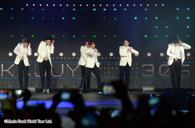EXO-K＠『K-POP FESTIVAL MUSIC BANK in メキシコ』　©Music Bank World Tour Ltd