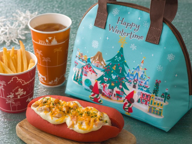 東京ディズニーランド「ディズニー・クリスマス」リフレッシュメントコーナー  スペシャルセット、スーベニアランチケース付き 