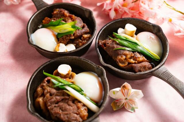 「国産牛のすき焼き風」＜期間：2026年3月20日〜5月6日＞【ビュッフェ、アフタヌーンティー、コース料理で“春の食体験”！ダブルツリーbyヒルトン京都駅で「春の味覚フェア」を開催！】